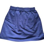 Sleeveless Tank Top Drawstring Skort Set Medium Navy Blue Elastic Pockets Photo 5