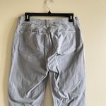 NYDJ Alisha Ankle Size 10 Jeans Denim Lizard Print Gray Casual Crop Pants Photo 3