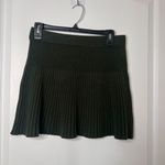 Aerie  Womens Skirt Small Green A-Line‎ Mini Ribbed Stretch Pull On NWT Photo 3