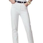 J.Crew NWD  Classic Straight White Jeans Womens Size 28P Photo 0