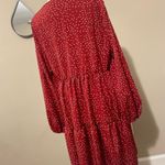 NWOT Fashion Collection Boho Boutique Dress​ Red Size M Photo 4