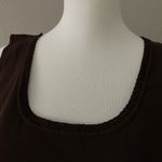 Vintage Chocolate Brown Square Neck Tank Top Size M Photo 1
