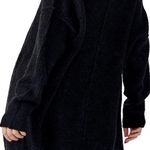 Free People NWT Size M/L Oversized Cozy Pullover Black Photo 6