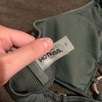 Hot Kiss ⭐️ Green Halter Bikini Top w/ O Rings M NWOT Photo 3