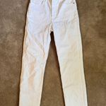 Madewell  The Perfect Vintage Crop Jeans White Photo 0