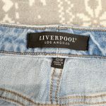 Liverpool Jeans Company NWT Stitch Fix Liverpool Hannah Crop Flare w/ Fray Hem Fawnskin 12/31 Stretch Photo 3