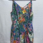 Amanda Uprichard Madison Watercolor Floral Faux Wrap Mini Dress Women’s Size M Photo 0