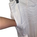 Lane Bryant Pull-On Linen Wide Leg Cargo Pants Off White Coastal Grandma Photo 3