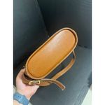 Longchamp ‎ Brown Leather Crossbody Style Bag Purse Paris Vintage Photo 1