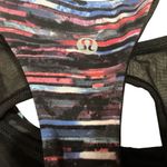 Lululemon break free tank Nulux hinshu alpine multi/black yoga athletic top Sz 6 Photo 5