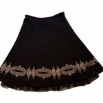 Sunny Leigh Ruffled Embroidered Circle Skirt Photo 3