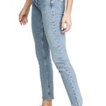 AGOLDE NWT 26 Nico High Rise Slim Boot Jeans Distress 5-Button Closure $168 MSRP Photo 1