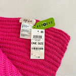 Style & Co Knit Scarf Hot Pink New Photo 3