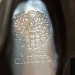 Vince Camuto Saron Bootie Moonstone Gray & Black Suede Leather Size 9 Heels Photo 2