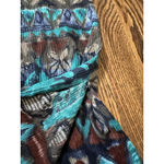 Vintage Hilo Hattie Hawaiian Sundress Women's‎ Medium Tropical Beach Midi EUC Blue Photo 9