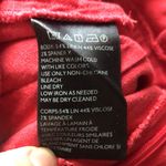 Urban Outfitters  Hattie High Neck Linen Blend Red Jumpsuit Size 0 Photo 11