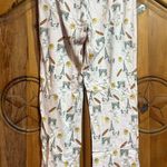 Isaac Mizrahi Adorable white and yellow Parisian pants with Eiffel Tower and baguette print #ParisianChic Photo 1