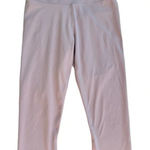 Sunszel nude cropped leggings medium yoga pants capri athleisure activewear Tan Photo 0