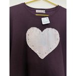 Free People NWT The Laundry Room Heartbrite Jumper Sweater Size XL Rhinestone Photo 9