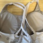 Lululemon  Womens Energy Sports Bra Size 8 Blush Pink Strappy Photo 5