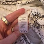 ASTR the Label White Floral Print Long‎ Sleeve Surplice Blouse Top Large Photo 4