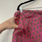 Pax Philomena Womens Pajama Pants Large 100% Cotton Cactus Pink Wide Leg Lounge Photo 5