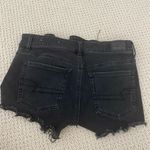 American Eagle  black lace jean shorts Photo 4