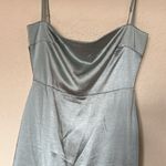 House Of CB ‎ 'Costanza' Light Jade Maxi Dress blue NWOT size L Photo 11