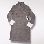 Isaac Mizrahi Gray Knit Long Sleeve Midi Dress Size Small Photo 8