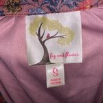 Fig and Flower Anthropologie boho floral 1/2 button v Photo 6