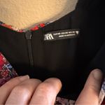 ZARA  Shimmer‎ Floral Puff Sleeve Mini Dress Photo 6