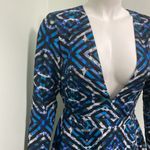 NBD  x Revolve Mirage Dress Turquoise Geo size small NEW Photo 4