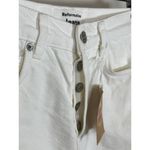 Reformation Jeans Cynthia High Rise Straight Jeans Size 25 In Bone Photo 4