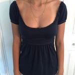 Abercrombie & Fitch Navy Blue Top Photo 0