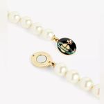 Vivienne Westwood  Loelia brass and faux pearl necklace Photo 2