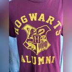 Harry Potter unisex t-shirt size smalll maroon color with gold accents Photo 12