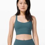 Lululemon NWT Free to Be Longline Bra / Burnt Orange Photo 2
