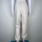 We Wore What  Solid Sweat Pants in Off White (L) Photo 4
