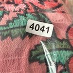 For Love & Lemons For‎ Love & Lemons Floral Pink Mini Dress Women's Medium Tiered Lace Trim Photo 8