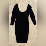 House Of CB NWOT  Ella Long Sleeve Midi Black Dress sz L   A-C cup Photo 6