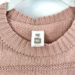 Me to We Pacsun  Dusty Rose Knit Sweater • Sz S Photo 7