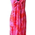 Japna Goa Beachwear by  Orange pink floral island vacation resort wear maxi dress Photo 0