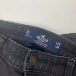 Hollister  California Womens Mid Rise Jeans Size 7R W28 L28 Black Dark Wash Photo 2