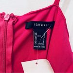Forever 21 NWT Rhinestone Ruched Mini Dress sz Large shocking pink Photo 62