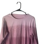 Women's Size XL 90s Pink Jeweled Britney Spears Long Sleeve‎ Shirt Photo 1