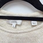 Vince crew neck ribbed wool/cashmere blend sweater in cream size medium Photo 4