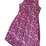 Columbia PFG Freezer III Fuchsia Tropical Print Sleeveless Dress Womens XS Photo 0