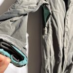 Burton B By  Snowboard Suit Gray Womens M Aviation‎ Themed Magnetic Hooded SEE Photo 5