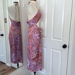 House Of CB Kasia swirl print strappy midi dress Photo 6