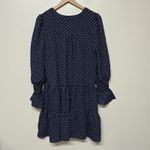 Tuckernuck Pomander Place Navy Polka Dot Kenzo Tiered Dress Sz Large Blue Photo 6